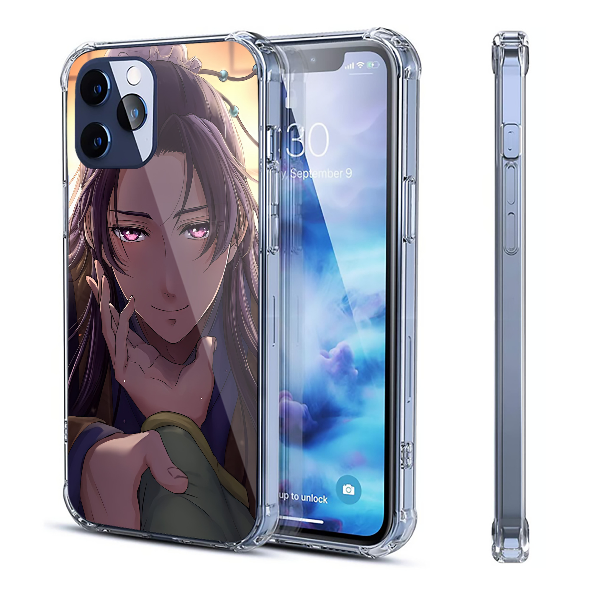 （画像用） 薬屋のひとりごと The Apothecary Diaries 【iPhone 12シリーズ対応】透明スマホケース（クリアソフトケース）